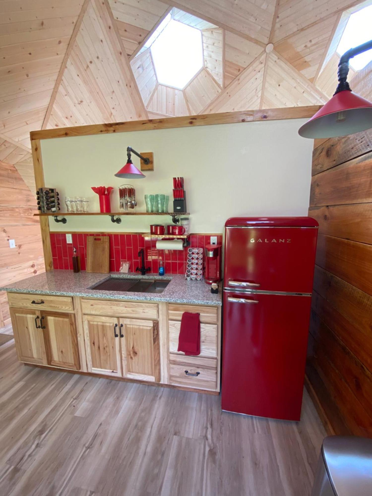 Topton Natahala Glamping Red Dome #23ヴィラ エクステリア 写真