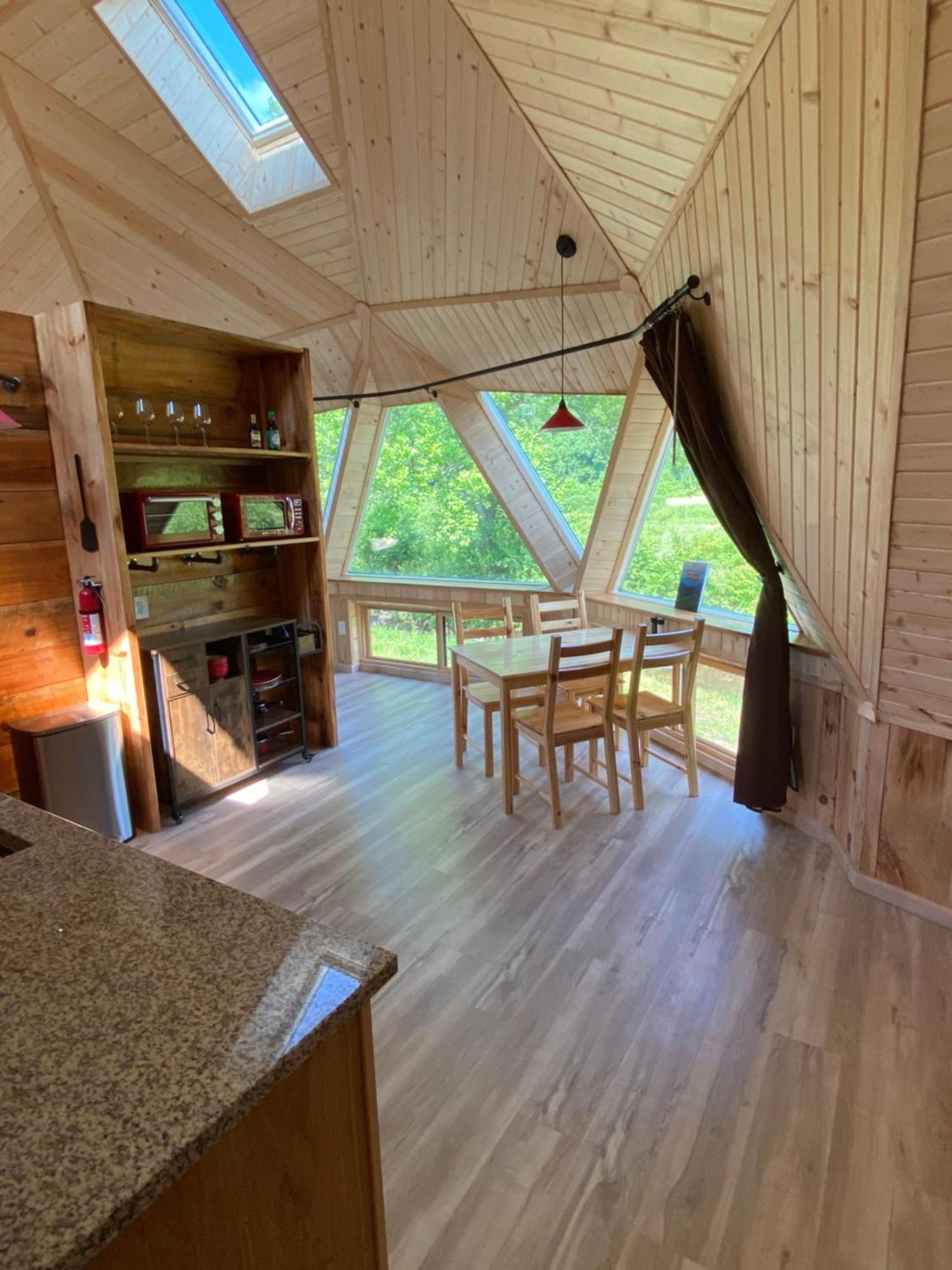 Topton Natahala Glamping Red Dome #23ヴィラ エクステリア 写真