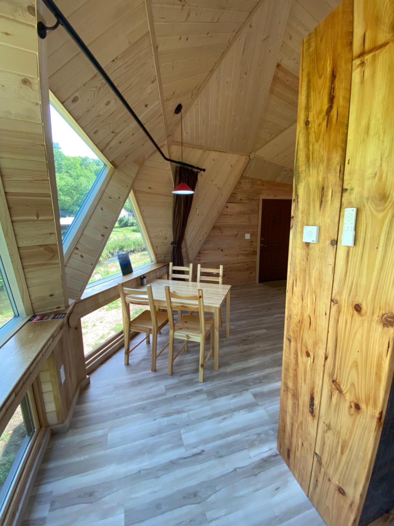 Topton Natahala Glamping Red Dome #23ヴィラ エクステリア 写真