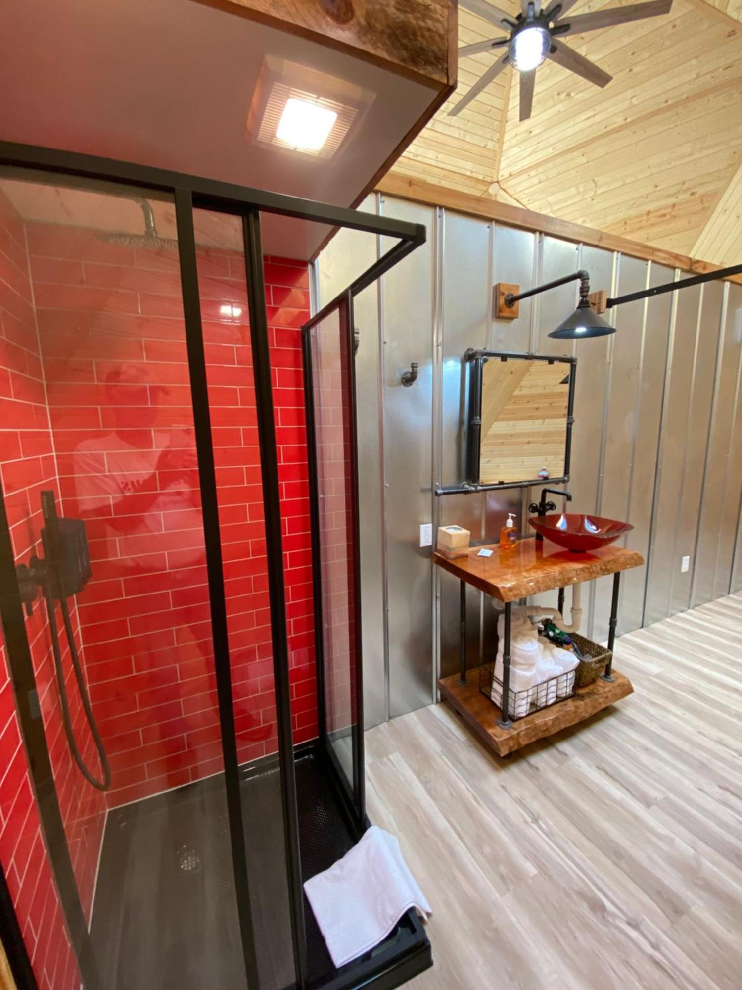 Topton Natahala Glamping Red Dome #23ヴィラ エクステリア 写真