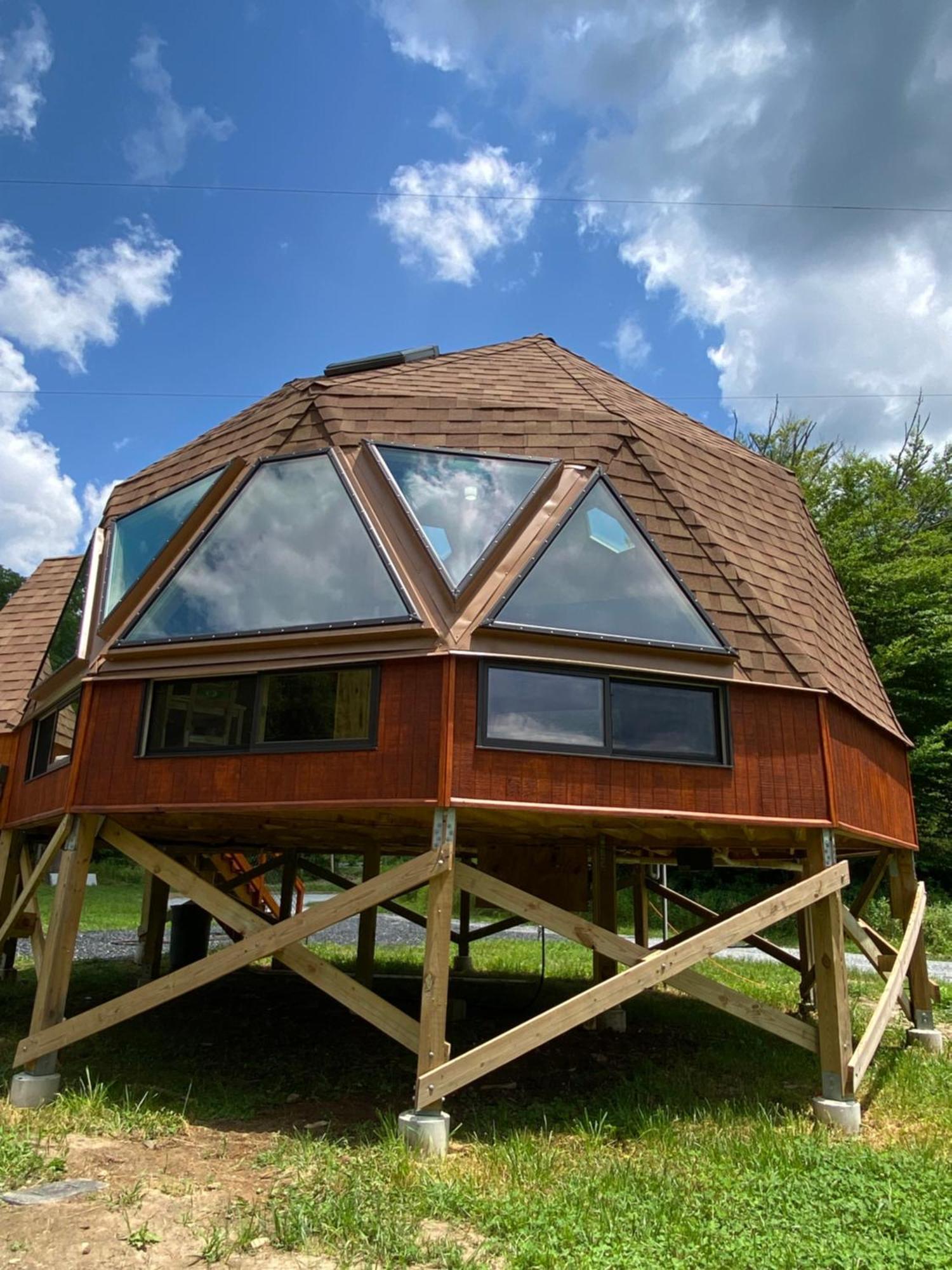 Topton Natahala Glamping Red Dome #23ヴィラ エクステリア 写真